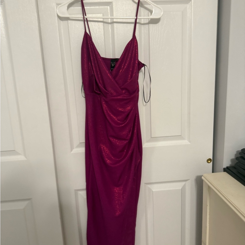 Windsor Magenta mid length dress